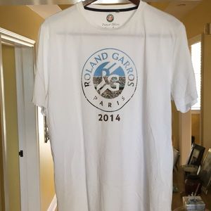 ROLLAND GARROS FRENCH OPEN T SHIRT MINT XL